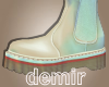 [D] Jine cream boots