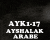 ARABE - AYSHALAK