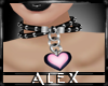 *AX*Heart Collar