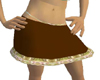 Brown cutie skirt
