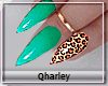 [Q]Green  Nails