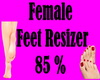 Female Feet Resizer 85%