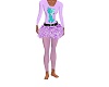 DL}Lavendar dragon dress