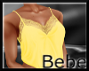Yellow Camisole with Lac