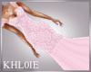 K pink deb lac dress