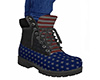 USA Patriotic Boots 2 M