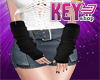 K* Gloves Arm Black