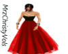 Red BridesMaid Dress