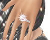 Pink Diamond Bridal Ring