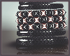 STUDDED CH BRACELET