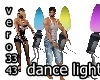 dance  light pour room