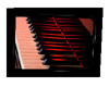 Red Piano Keys Picture
