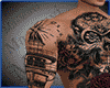 SkuLL Muscle Tattoos