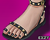 Flat Sandals B/G