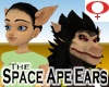 Space Ape Ears -Womens