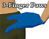 Derivable 3-Finger Paws