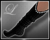*Lb* Spiked Socks Black