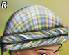 ® (F) Plaid Turban