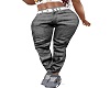 FEM Grey Drippin 4 jeans