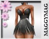 Silver Sexy Dress XXL