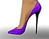Peek-a-Boo Purple Heels