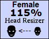 Head Scaler 115% Female