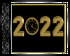 2022 Gold Countdown Cloc