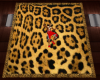 ~1/2~ Cheetah Skin Rug
