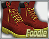 Winter Boot Retro Red