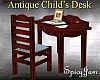 Antq Child's Desk Boy