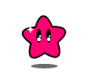 Jumping kawaii star