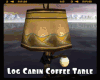 *Log Cabin Coffee Table