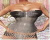 Gaultier silver corset