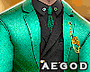 Ⱥ" Emerald Suit
