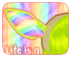 ®. Rainbow's Ears