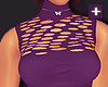 Purple Knit Dress
