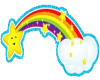  rainbow sticker