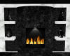 Dark Deco Fireplace