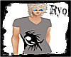 Gray V-neck Shirt ~Ryo~