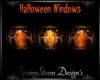 Creepy Halloween Windows