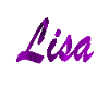 Lisa Name Sign