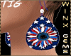 Patriotic Earrings V8