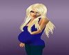 Blue Pregnancy Dress