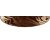 Tiger Fur Half Rug