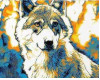 Modern Wolf Rug