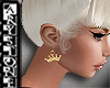 $.Queen earrings