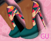 {Gu} colorful5 high heel
