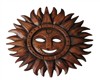 Carved SUN Wall Hanging