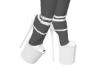 Bad Bunnie Heels White