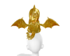 gold dragon hat